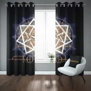 خرید خرید و قیمت پرده پانچ طرح گروه موسیقی تول Tool - کارماتوس (پرده پانچ گروه موسیقی, پرده پانچی, دکوراسیون) از کرماتوس