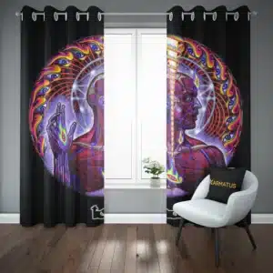 خرید خرید و قیمت پرده پانچ طرح گروه موسیقی تول Tool - کارماتوس (پرده پانچ گروه موسیقی, پرده پانچی, دکوراسیون) از کرماتوس