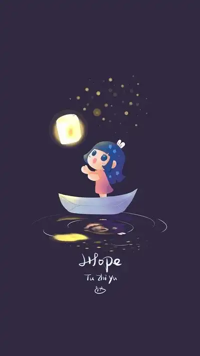 دانلود عکس دختر انیمه در شب A picture of an anime girl at night با کیفیت 4k و رزولویشن بالا - کارماتوس