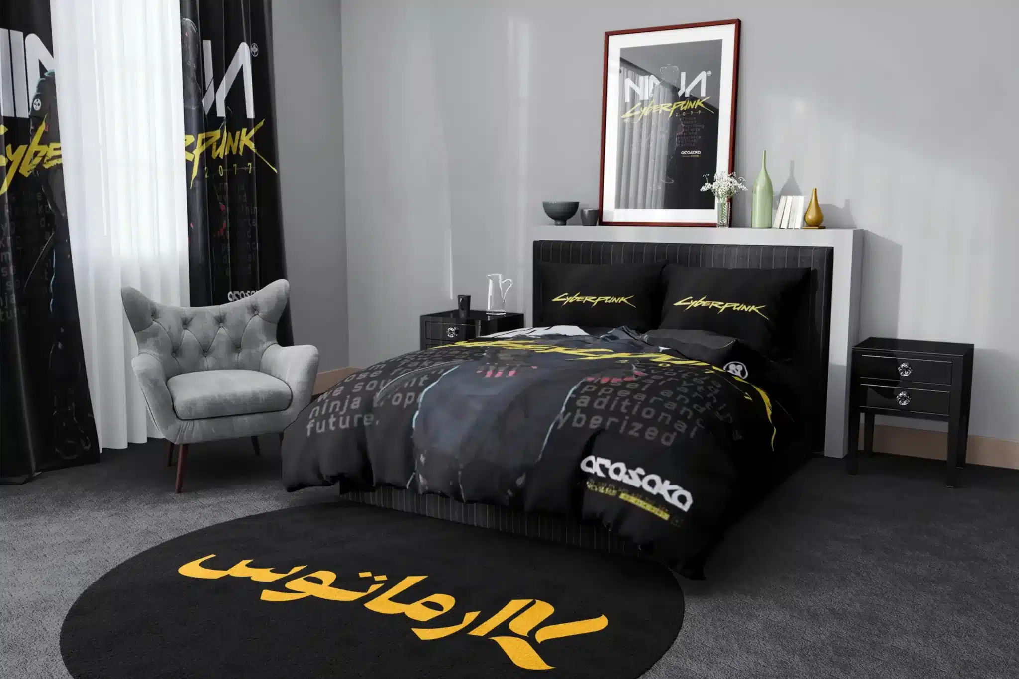 روتختی طرح سایبر پانک Cyberpunk کد 5 5,900,000 تومان – کارماتوس روتختی طرح سایبر پانک Cyberpunk یک و دو نفره - کارماتوس