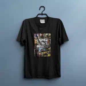 خرید تیشرت طرح جی تی ای وی GTA V - کارماتوس (پوشاک, تیشرت, تیشرت بازی Game) از کرماتوس