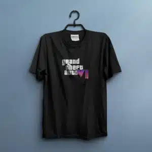 خرید تیشرت طرح جی تی ای وی آی GTA VI - کارماتوس (پوشاک, تیشرت, تیشرت بازی Game, تیشرت چاپ دو رو) از کرماتوس