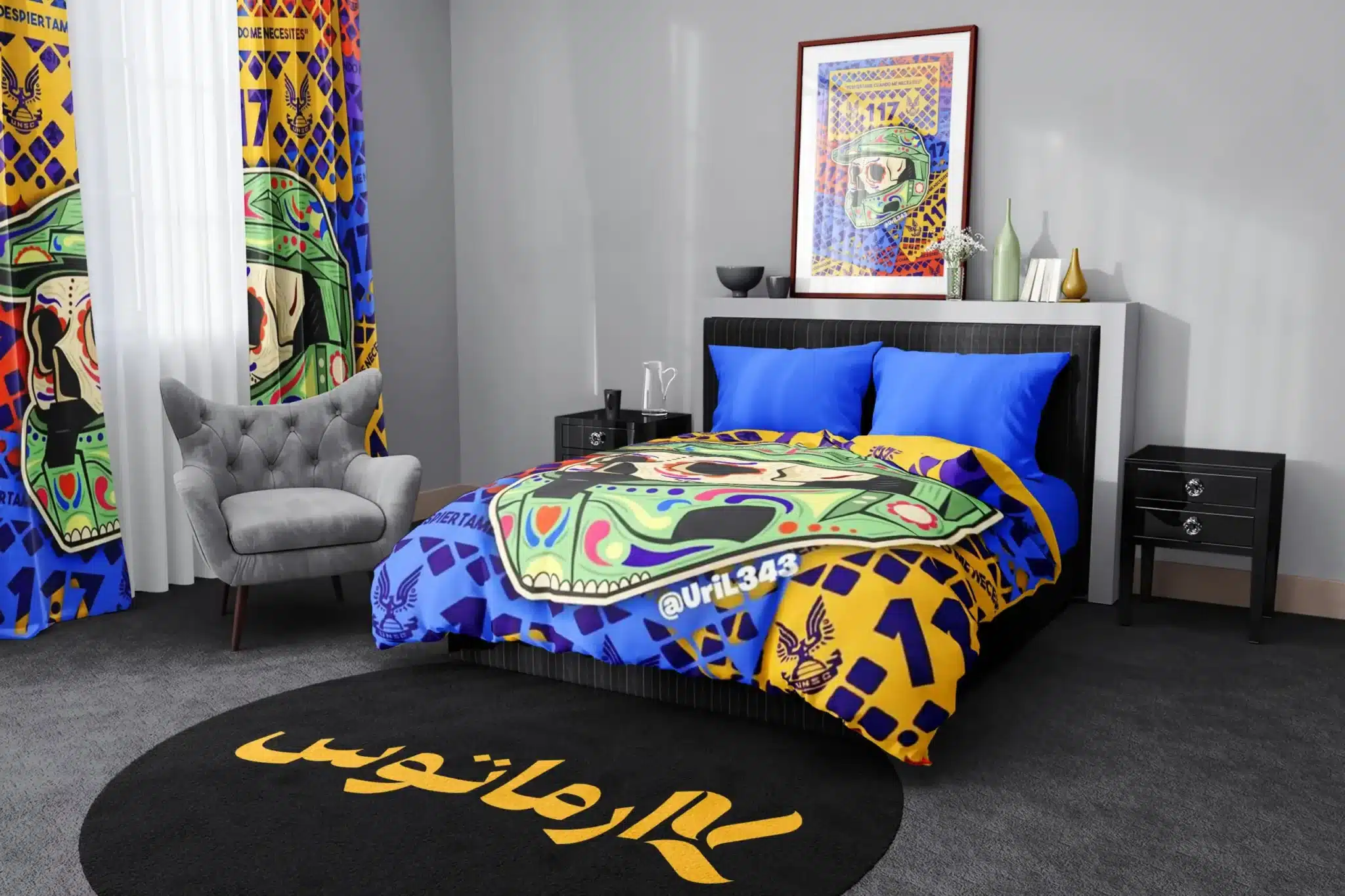 روتختی طرح هیلو Halo کد 7 5,900,000 تومان – کارماتوس خرید روتختی طرح هیلو Halo یک و دو نفره - کارماتوس