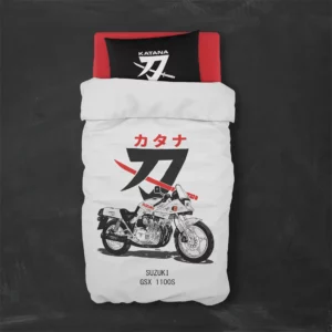 خرید روتختی طرح سوزوکی Suzuki یک و دو نفره - کارماتوس (دکوراسیون, روتختی, روتختی موتور سیکلت) از کرماتوس