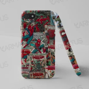 خرید قاب موبایل طرح اسپایدر من Spider Man - کارماتوس (قاب موبایل, قاب موبایل فیلم و سریال Movie) از کرماتوس