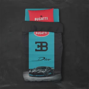 خرید روتختی طرح بوگاتی Bugatti یک و دو نفره - کارماتوس (دکوراسیون, روتختی, روتختی ماشین) از کرماتوس