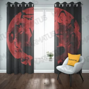 خرید پرده پانچ طرح انیمه ناروتو Naruto - کارماتوس (پرده پانچ انیمه, پرده پانچی, دکوراسیون) از کرماتوس