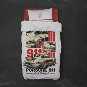 خرید روتختی طرح پورشه Porsche یک و دو نفره - کارماتوس (دکوراسیون, روتختی, روتختی ماشین) از کرماتوس