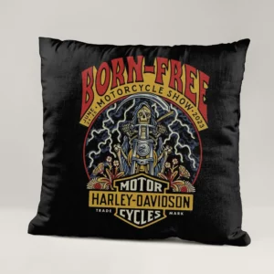 خرید خرید و قیمت کوسن طرح کوسن طرح هارلی دیویدسون  Harley davidson  - کارماتوس (دکوراسیون, کوسن, کوسن موتورسیکلت) از کرماتوس