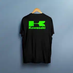 خرید تیشرت طرح کاوازاکی KAWASAKI- کارماتوس (پوشاک, تیشرت, تیشرت چاپ دو رو, تیشرت موتور سیکلت) از کرماتوس