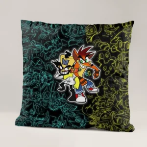 خرید و قیمت کوسن طرح کراش باندیکوت Crash Bandicoot - کارماتوس