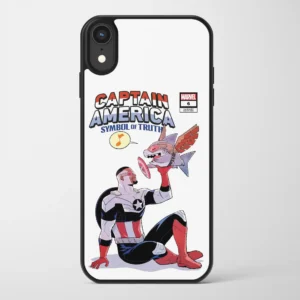 قاب موبایل طرح کاپیتان آمریکا Captain America