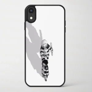 قاب موبایل طرح انیمه نیروی آتش Fire Force