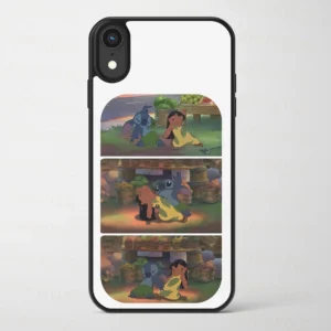 قاب موبایل طرح لیلو و استیچ Lilo & Stitch