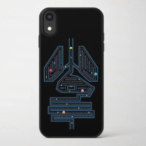 قاب موبایل طرح پک من Pac Man