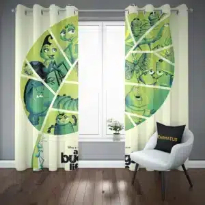 پرده پانچ طرح زندگی یک حشره A Bug's Life