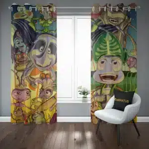 پرده پانچ طرح زندگی یک حشره A Bug's Life