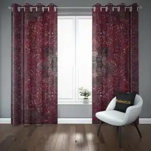 پرده پانچ طرح فرش ایرانی Iranian carpet