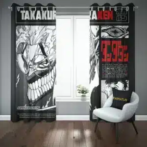 پرده پانچ طرح داندادان Dandadan