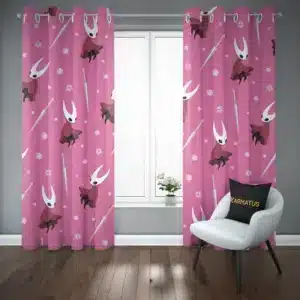 پرده پانچ طرح شوالیه‌ی توخالی Hollow Knight