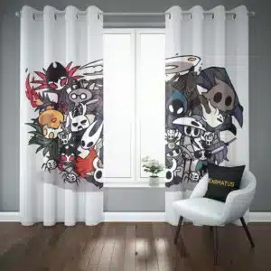 پرده پانچ طرح شوالیه‌ی توخالی Hollow Knight