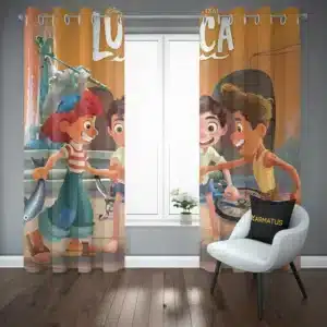 پرده پانچ طرح لوکا Luca