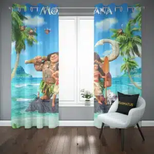 پرده پانچ طرح موانا Moana