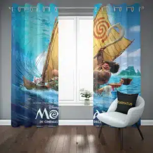 پرده پانچ طرح موانا Moana