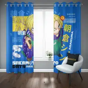 پرده پانچ طرح روز های ساکاماتو Sakamoto Days