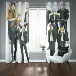 پرده پانچ طرح باد شکن Wind Breaker