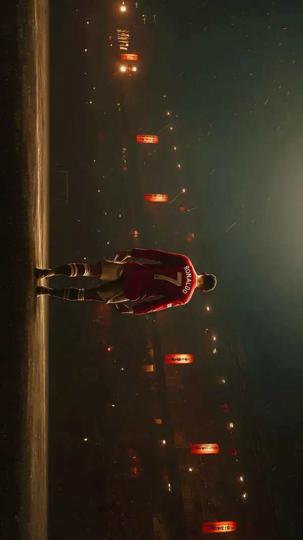 والپیپر رونالدو با پیراهن قرمز تیم ملی پرتغال در جام ملت‌های اروپا