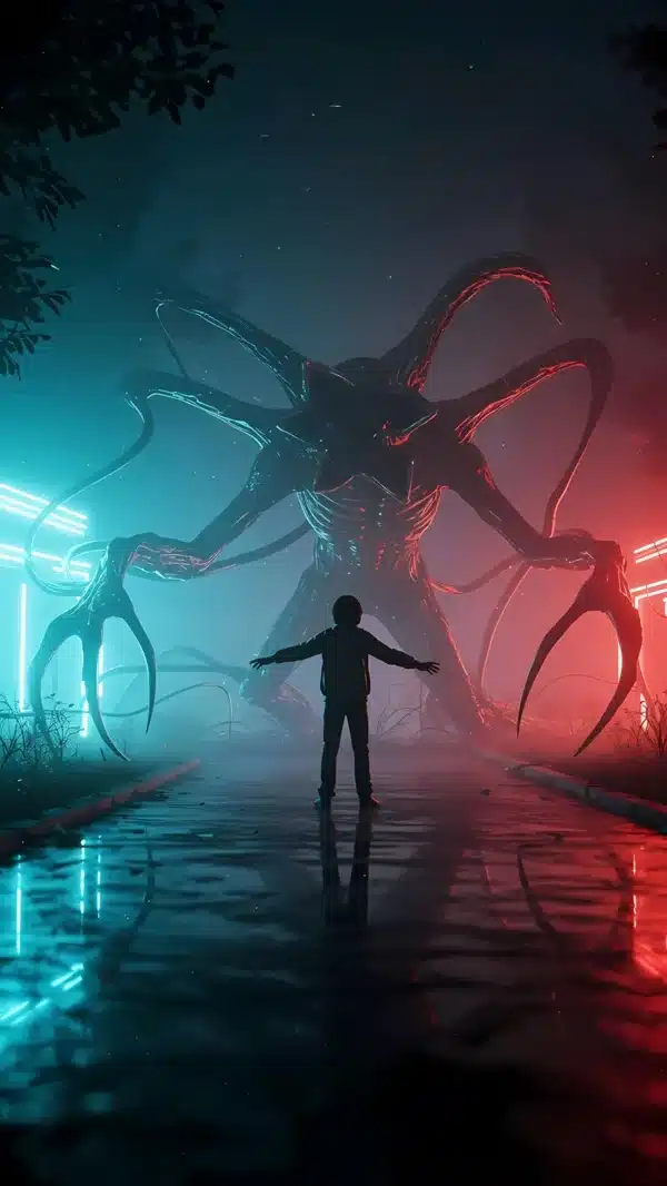 Vecna شرور اصلی Stranger Things 5 - والپیپر HD