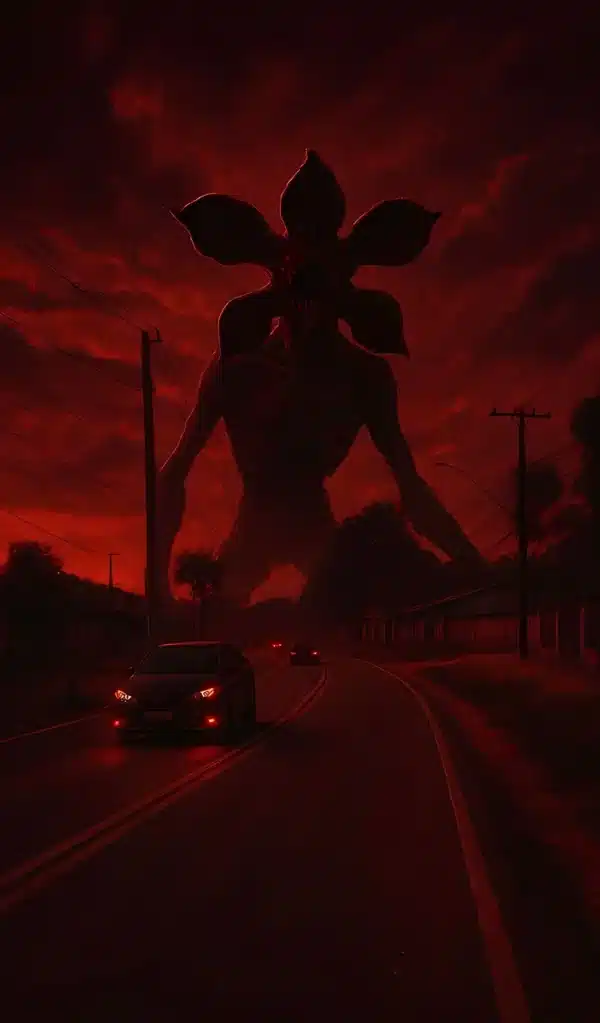 Vecna شرور اصلی Stranger Things 5 - والپیپر HD