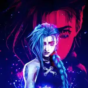 والپیپر آرکین 4K با تصویر جینکس از سریال نتفلیکس