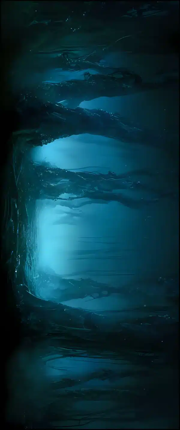 شهر Hawkins در شب با نورهای قرمز Upside Down - والپیپر HD