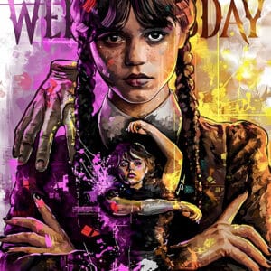 والپیپر سریال Wednesday فصل 2