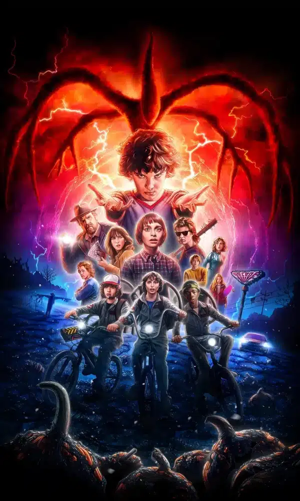 تمام کاراکترهای اصلی Stranger Things 5 - والپیپر گروهی 4K