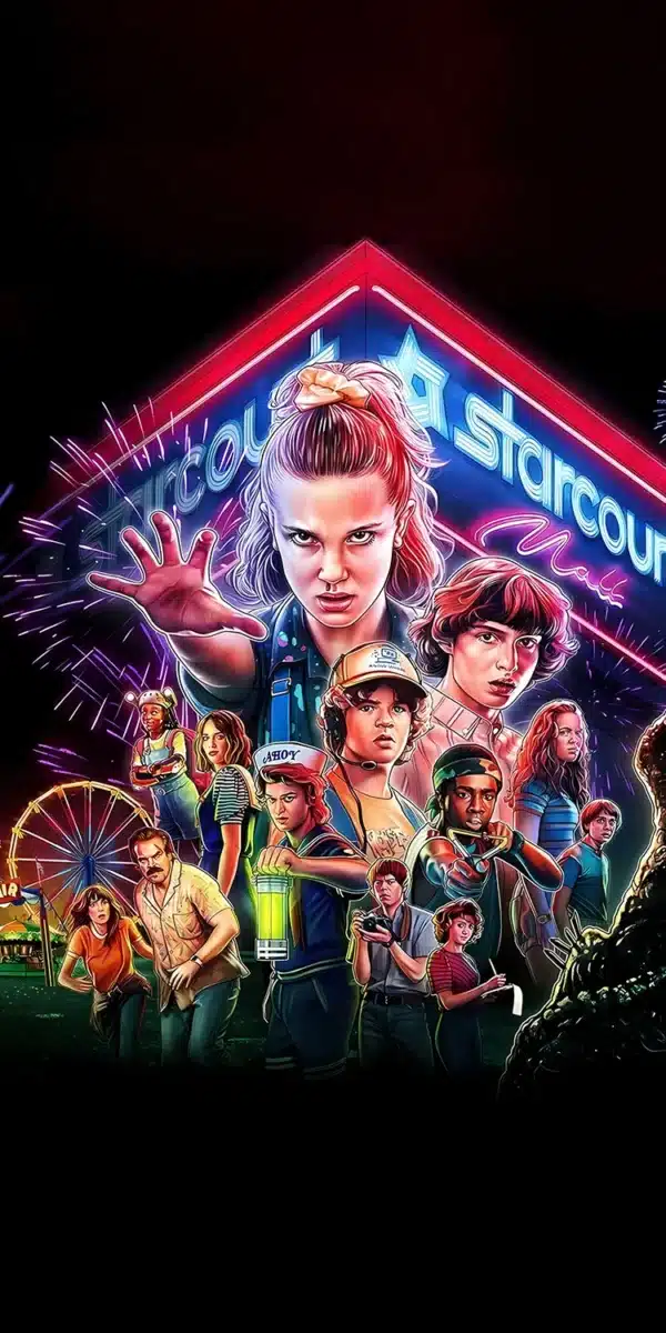 تمام کاراکترهای اصلی Stranger Things 5 - والپیپر گروهی 4K