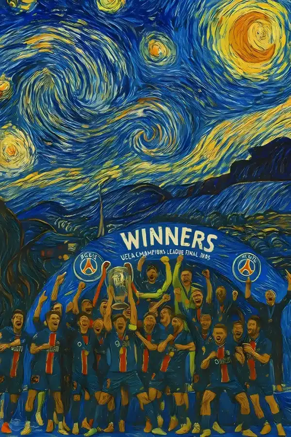 والپیپر پاشریس سن ژرمن با ترکیب تیم کامل