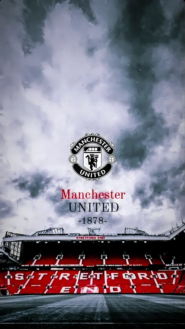 والپیپر منچستر یونایتد Manchester united استادیوم اولدترافورد