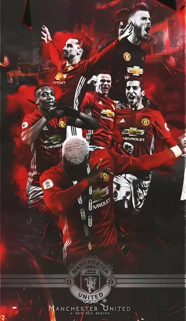 والپیپر منچستر یونایتد لحظه قهرمانی اروپا