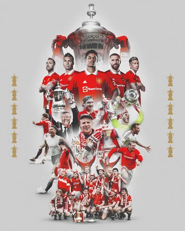 والپیپر منچستر یونایتد لحظه قهرمانی اروپا