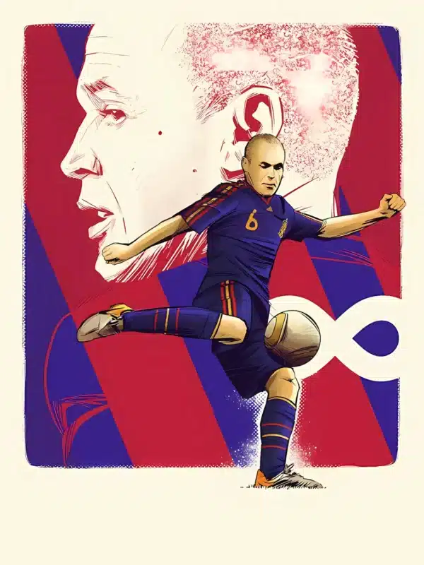 والپیپر اینیستا شماره هشت نمادین بارسلونا