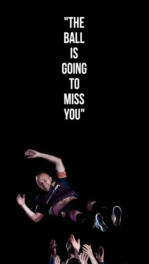 والپیپر اینیستا شماره هشت نمادین بارسلونا