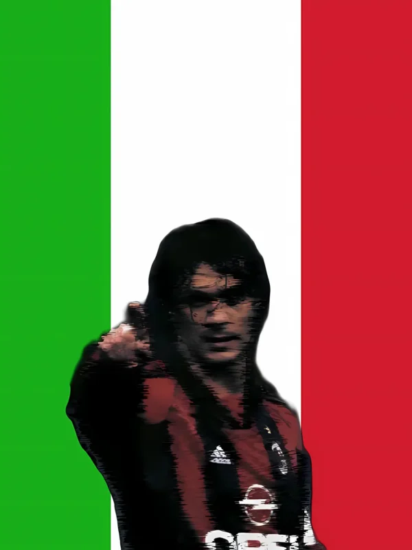 تصویر مالدینی در فینال لیگ قهرمانان اروپا