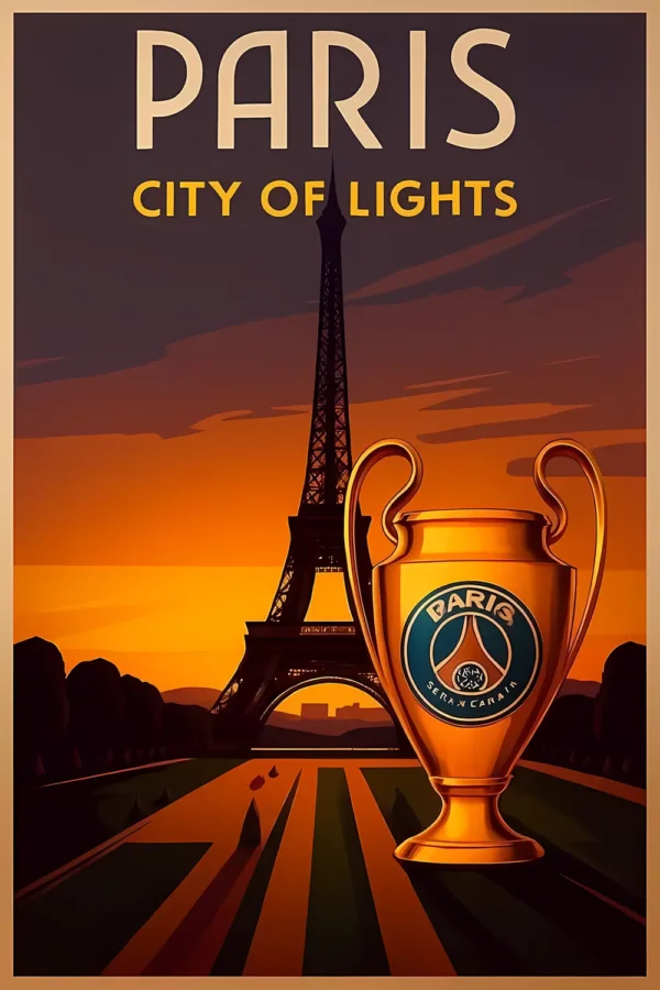 والپیپر پاریس سن ژرمن با لوگو باشگاه
