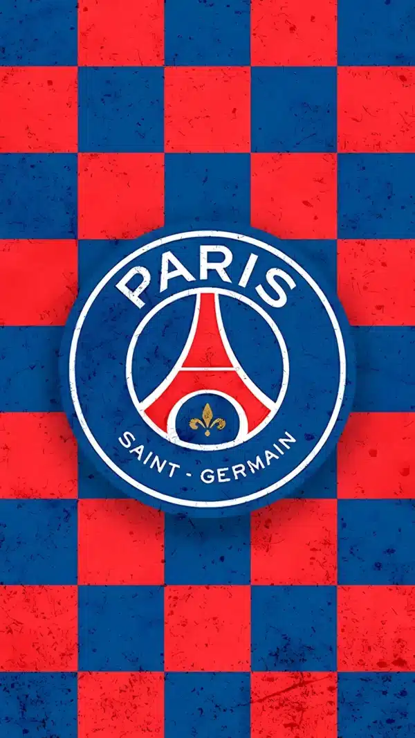 والپیپر پاریس سن ژرمن با لوگو باشگاه