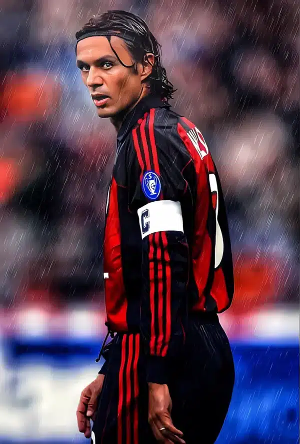 والپیپر مالدینی در لحظه کاپیتانی باشگاه میلان