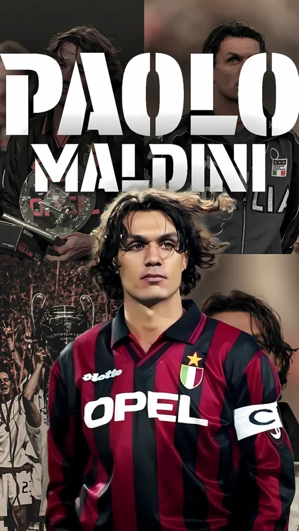 والپیپر مالدینی با لباس تیم ملی ایتالیا