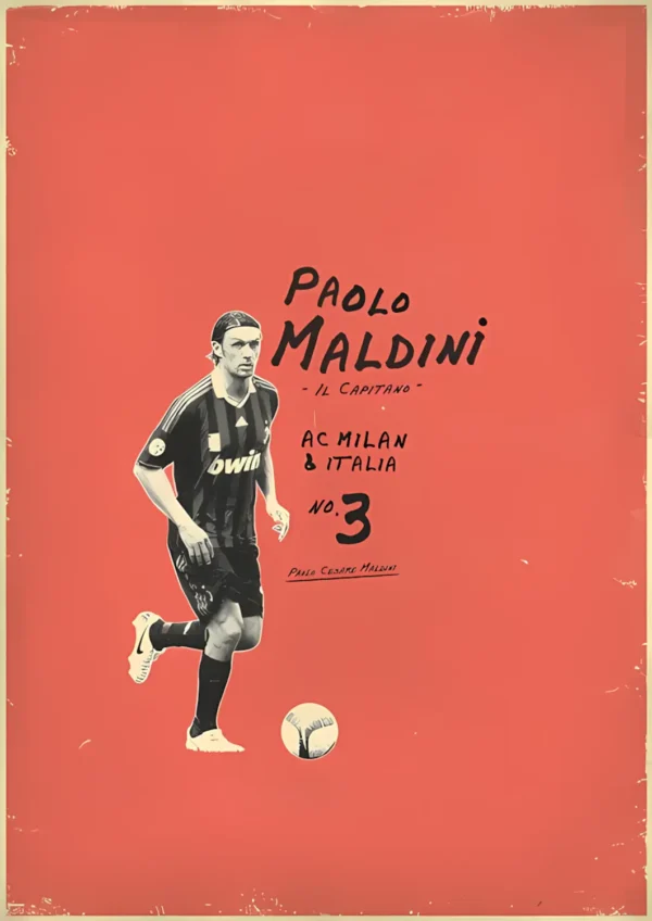 والپیپر مالدینی با لباس تیم ملی ایتالیا